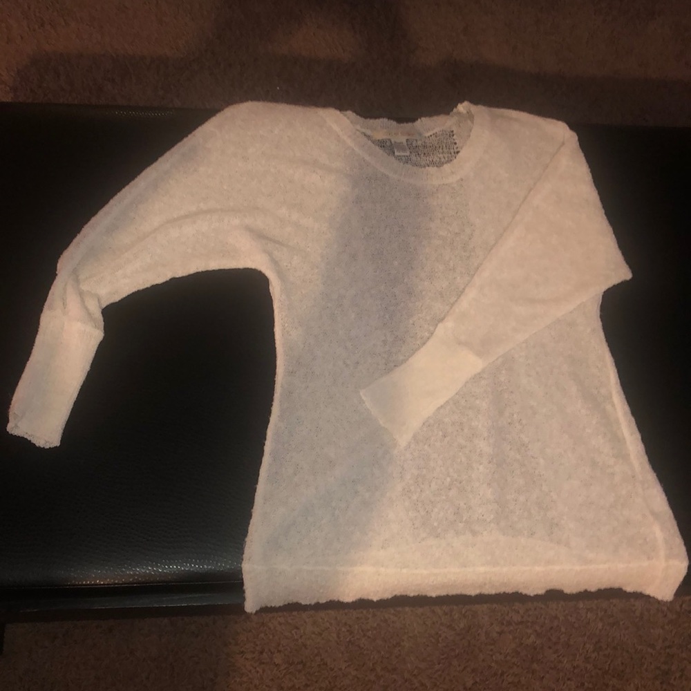 LOVE BY DESIGN NORDSTROM CREAM SWEATER